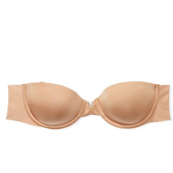 Victorias Secret BARE Illusions Lightly Lined Smooth Strapless Bra - Picture 3 of 13